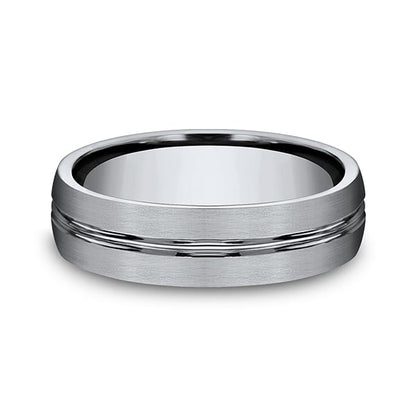 Titanium Comfort-Fit Design Wedding Band