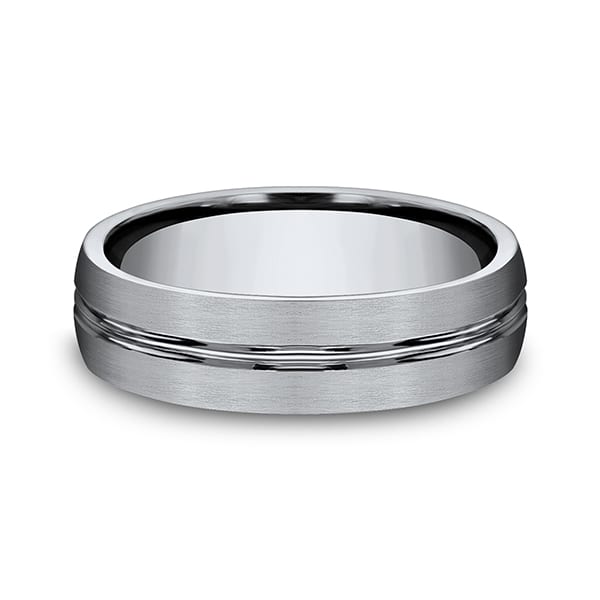 Titanium Comfort-Fit Design Wedding Band