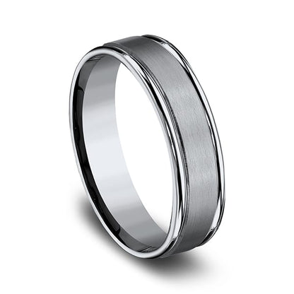Titanium Comfort-Fit Design Wedding Band