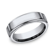 Titanium Comfort-Fit Design Wedding Band
