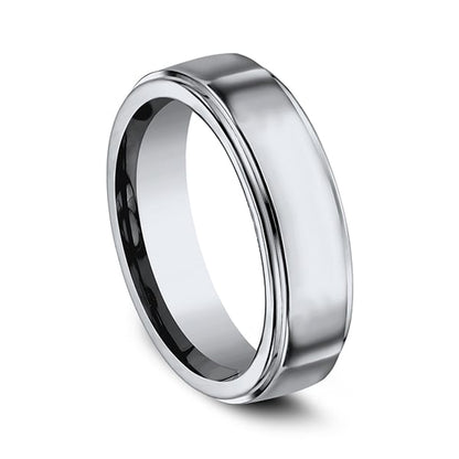Titanium Comfort-Fit Design Wedding Band