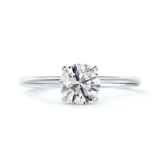 platinum solitaire engagement ring 1.20ct