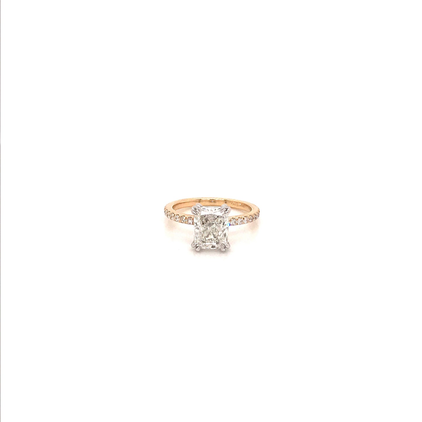 Radiant Engagement Ring