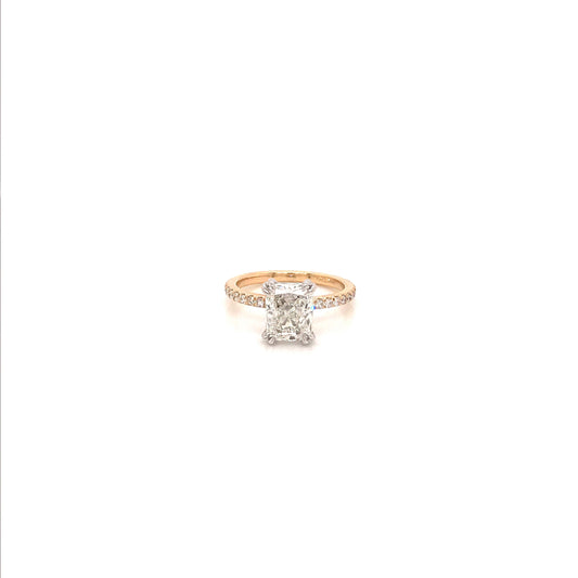 Radiant Engagement Ring