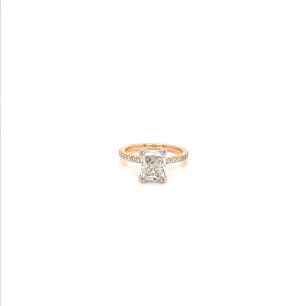 Radiant Engagement Ring