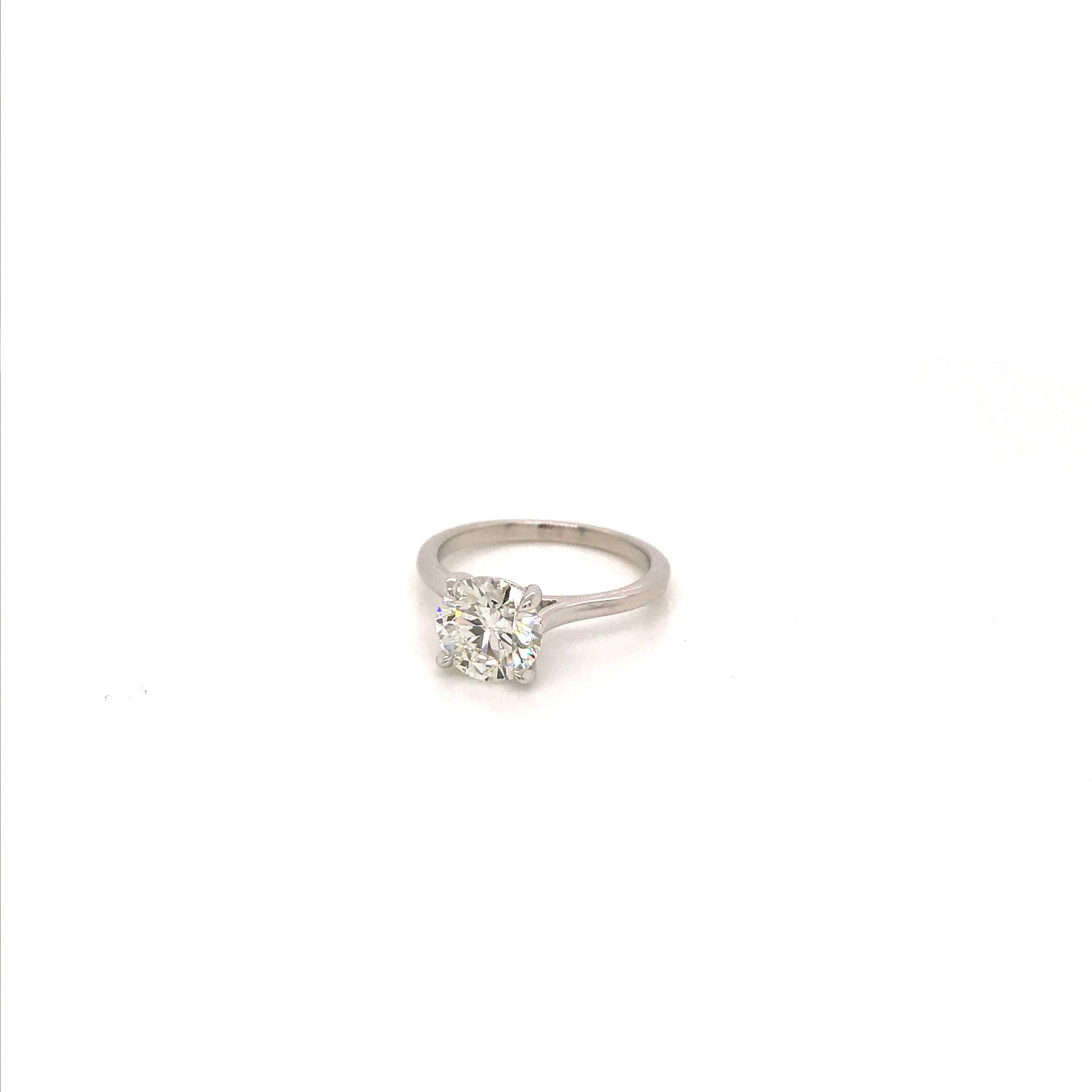 Solangelo Rings Design Solitaire Engagement Ring with Cathedral β J. Vincent Jewelers