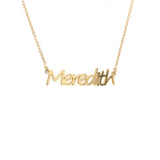 Name Plate Necklace
