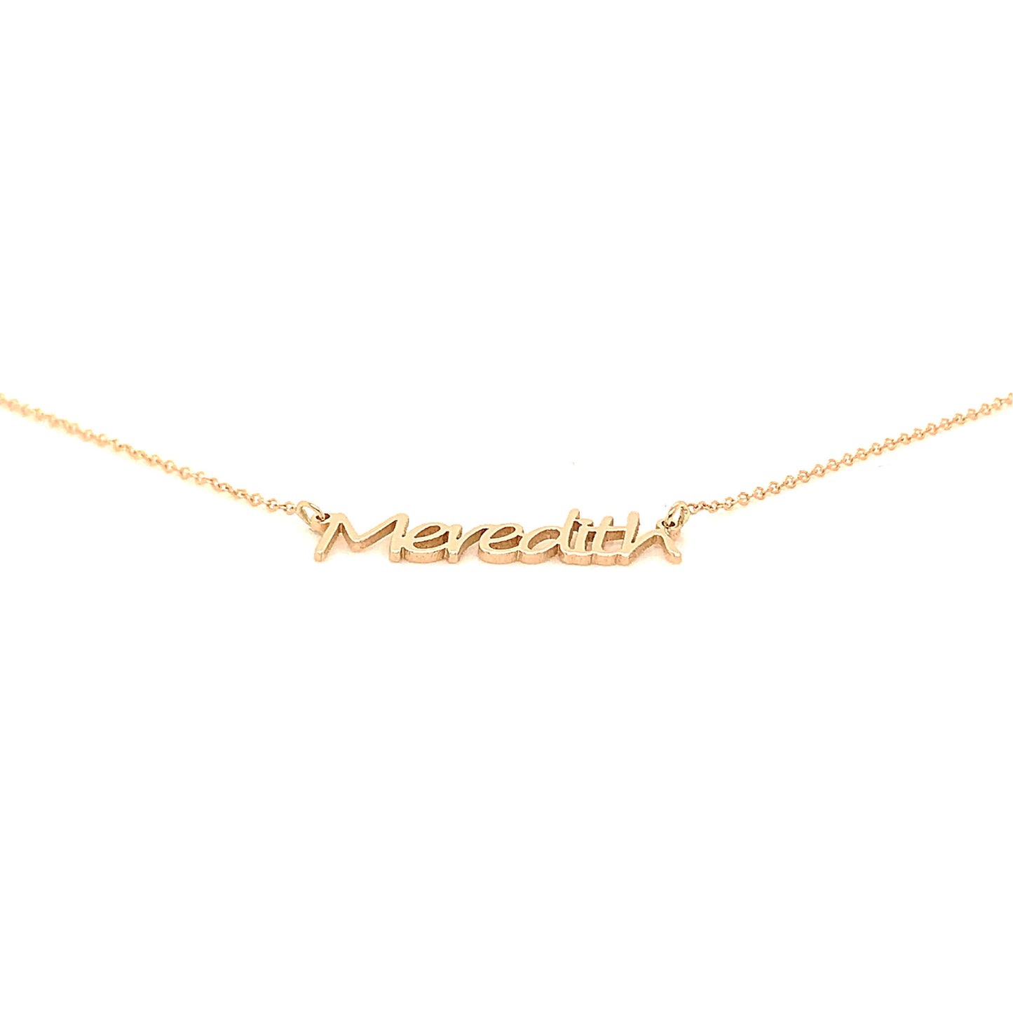 Name Plate Necklace