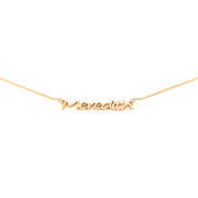 Name Plate Necklace