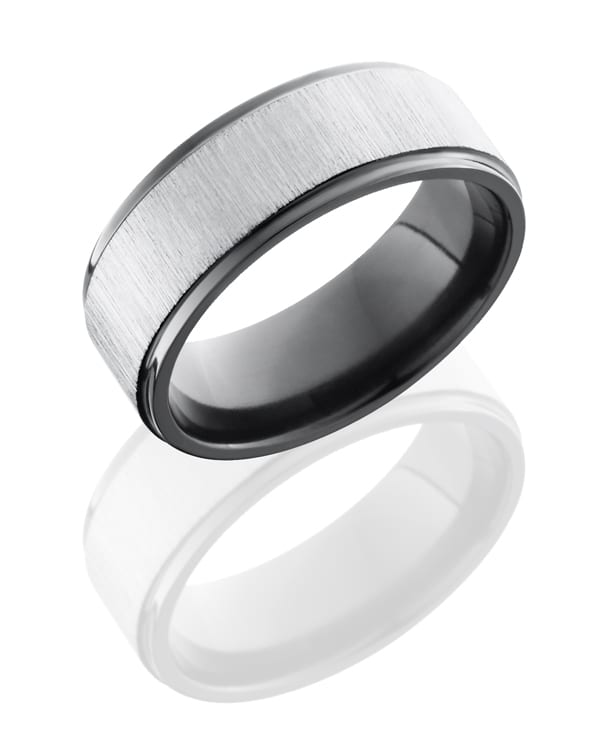 Z8FGE CROSS SATIN SILVER-POLISH
