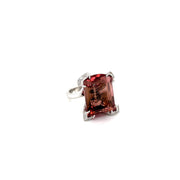 18k white gold tourmaline fashion ring
