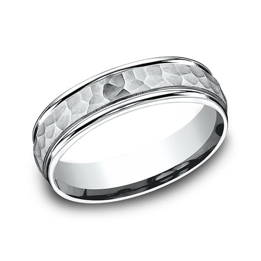Comfort-Fit Design Wedding Band