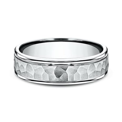 Comfort-Fit Design Wedding Band