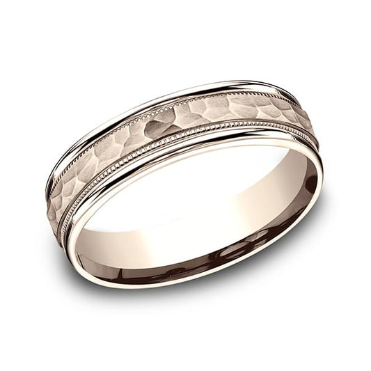 Comfort-Fit Design Wedding Band