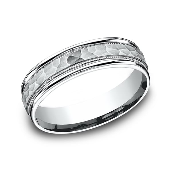 Comfort-Fit Design Wedding Band