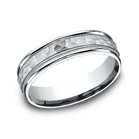 Comfort-Fit Design Wedding Band