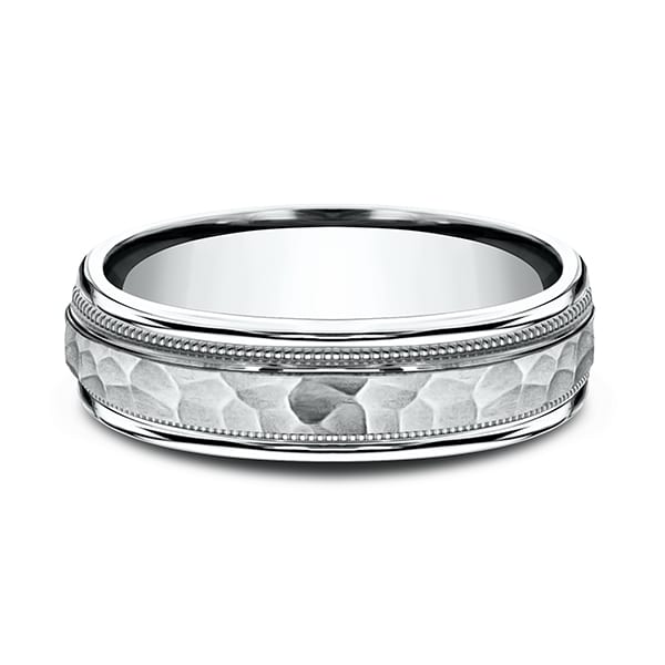 Comfort-Fit Design Wedding Band