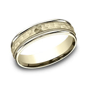 Comfort-Fit Design Wedding Band