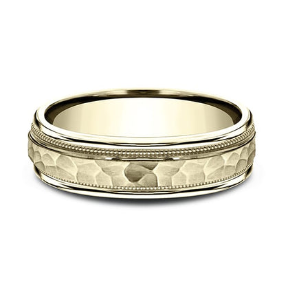 Comfort-Fit Design Wedding Band