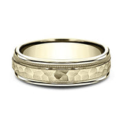 Comfort-Fit Design Wedding Band