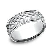 Comfort-Fit Design Wedding Band