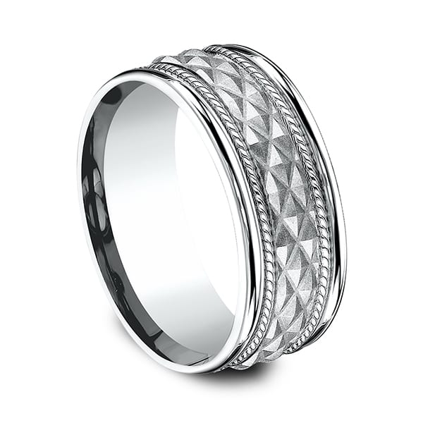 Comfort-Fit Design Wedding Band