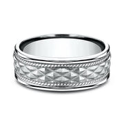Comfort-Fit Design Wedding Band
