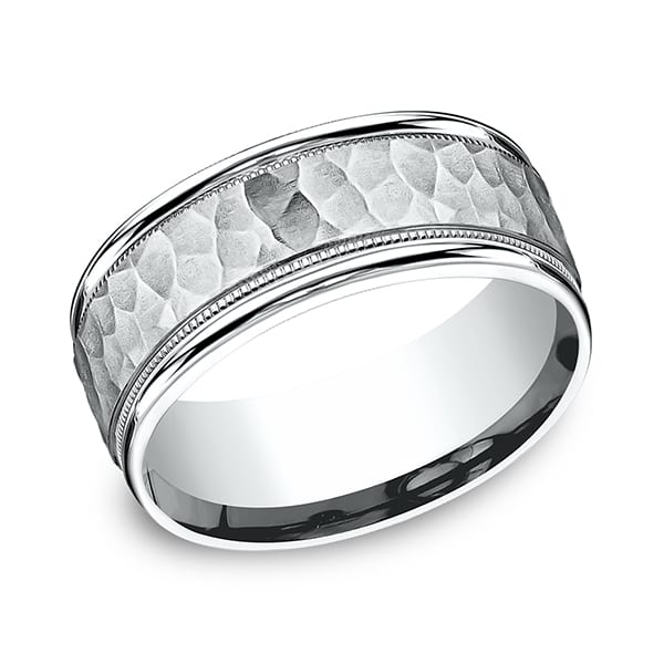 Comfort-Fit Design Wedding Band