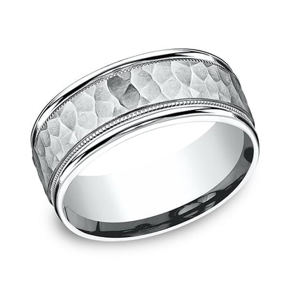 Comfort-Fit Design Wedding Band