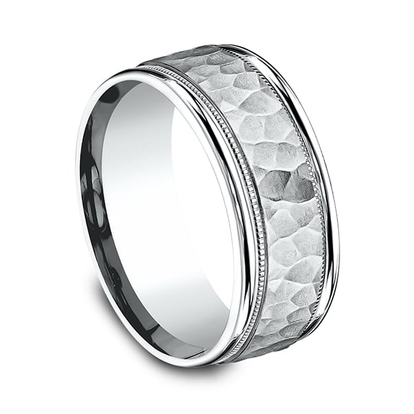 Comfort-Fit Design Wedding Band