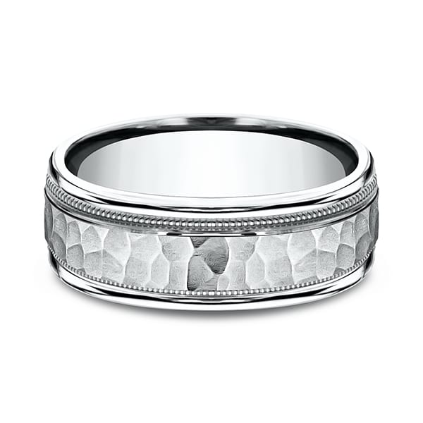 Comfort-Fit Design Wedding Band