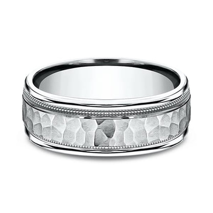 Comfort-Fit Design Wedding Band