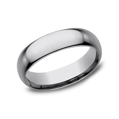 Tungsten Comfort-Fit Design Wedding Band