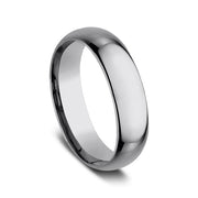 Tungsten Comfort-Fit Design Wedding Band