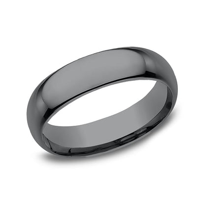 Tantalum Comfort-fit Design Wedding Band
