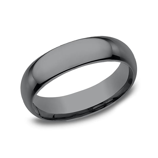 Tantalum Comfort-fit Design Wedding Band
