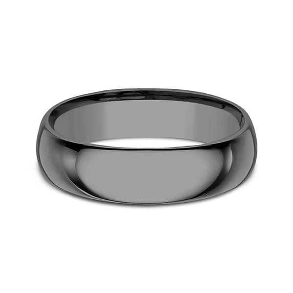 Tantalum Comfort-fit Design Wedding Band