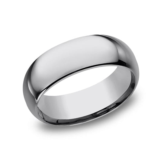 Tungsten Comfort-Fit Design Wedding Band