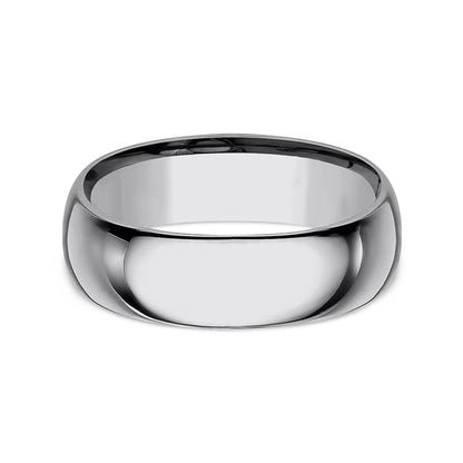 Tungsten Comfort-Fit Design Wedding Band