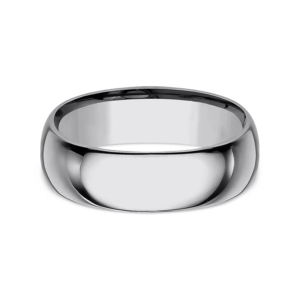Tungsten Comfort-Fit Design Wedding Band