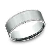 Comfort-Fit Design Wedding Band