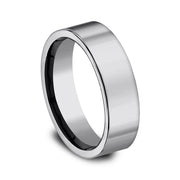 Tungsten Comfort-Fit Design Wedding Band