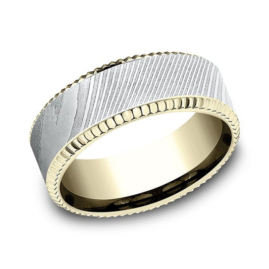 Ammara Stone Comfort-fit Design Wedding Ring