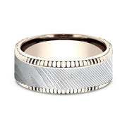 Ammara Stone Comfort-fit Design Wedding Ring