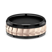 Ammara Stone Comfort-fit Design Wedding Ring