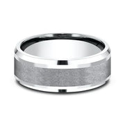 Ammara Stone Comfort-fit Design Wedding Band