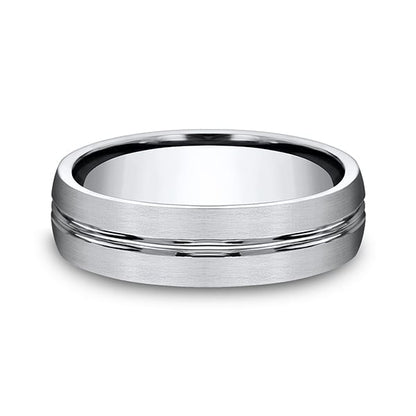 Cobalt Comfort-Fit Design Wedding Band