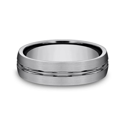 Cobalt Comfort-Fit Design Wedding Band