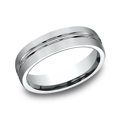Comfort-Fit Design Wedding Band