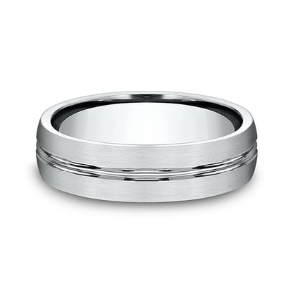 Comfort-Fit Design Wedding Band